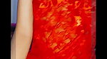 Widow in red shirt sange asks to be boosted
