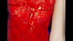 Widow in red shirt sange asks to be boosted