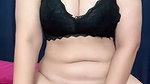 Women stimulated horny in room plays dildo