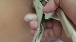 Wrench vs clit pussy