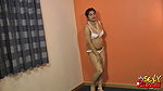 rupali in white lingerie dancing stripping on indian song