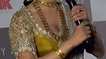 NABHA NATESH HOTTIE DESIRED WIFE MATERIAL BACKLESS AND DEEP CLEAVAGE TEASE IN SAREE 22