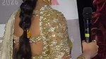 NABHA NATESH HOTTIE DESIRED WIFE MATERIAL BACKLESS AND DEEP CLEAVAGE TEASE IN SAREE 22