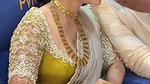NABHA NATESH HOTTIE DESIRED WIFE MATERIAL BACKLESS AND DEEP CLEAVAGE TEASE IN SAREE 24