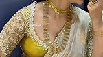 NABHA NATESH HOTTIE DESIRED WIFE MATERIAL BACKLESS AND DEEP CLEAVAGE TEASE IN SAREE 26