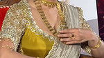 NABHA NATESH HOTTIE DESIRED WIFE MATERIAL BACKLESS AND DEEP CLEAVAGE TEASE IN SAREE 28