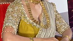 NABHA NATESH HOTTIE DESIRED WIFE MATERIAL BACKLESS AND DEEP CLEAVAGE TEASE IN SAREE 28