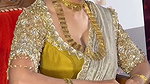 NABHA NATESH HOTTIE DESIRED WIFE MATERIAL BACKLESS AND DEEP CLEAVAGE TEASE IN SAREE 28
