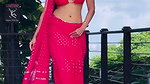 POOJA WIFE MATERIAL IN BRA AND SAREE FAPWORTHY 22