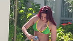 Sexy Model Ankita Singh Hot Tempting Figure Outdoor Shower & Beach Side [2Clips] 22