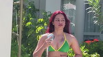 Sexy Model Ankita Singh Hot Tempting Figure Outdoor Shower & Beach Side [2Clips] 22