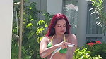 Sexy Model Ankita Singh Hot Tempting Figure Outdoor Shower & Beach Side [2Clips] 23