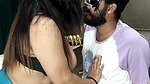 Chubby Wife Show Her Big Boobs And Deep Blow  Her Husband