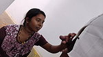Her stepbrother was masturbating, Bhabhi saw the boy and Bhabhi was shaking her stepbrother’s penis with pleasure