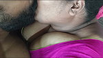 Hot kiss with handjob