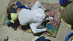 Hot sexy cute girl from a desi village in a Punjabi dress