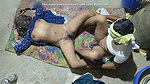 Hot sexy cute girl from a desi village in a Punjabi dress