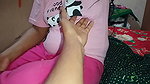 Indian girl puts her friend’s penis in her mouth