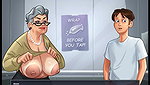 Summertime saga gameplay Gilf sex scene and gloryhole blowjob