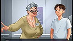 Summertime saga gameplay Gilf sex scene and gloryhole blowjob