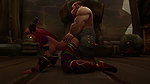 Dwarf with small tits fucks with a normal man
