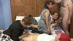 Hot group fucking – old and young amateur home porn