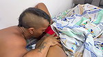 I Fuck My Rich Black Stepsister While Our Stepdads Are Not at Home. I End up Filling Her Pussy with Milk