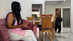 I Get Horny Watching My Indian Stepmother Do Toileting with Little Clothing, She Realizes That I Start Masturbating While I See