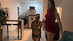 I Give My Hot Stepsister a Very Sexy Hawaiian Show, She Gets Horny and I End up Sticking My Nice Cock in Her Huge Ass