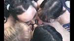 Lesbian women sex orgy