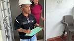 Little Engineer Fucks a Pregnant Girl in Exchange for a Home Inspection and Ends up Shoving His Huge Cock Into Her.