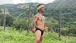 Little Indian Finds a Woman Resting in the Forest, Gets Horny Looking at Her Ass and Ends up Putting His Cock in Her.