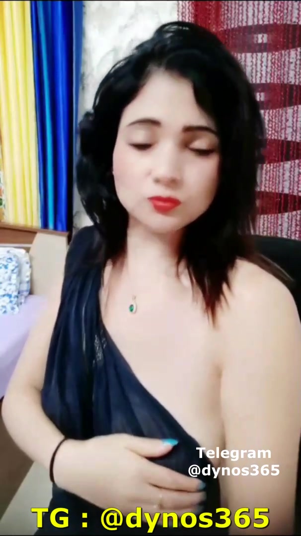 Tango Girl Pinky Teasing Boob and Nipples in See Through Dupatta