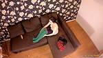 Sexy midget has a fetish for pantyhose