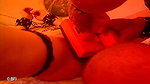Tied up chick gets tormented by two guys