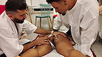 Two Physiotherapist Stepbrothers Punched the Dwarf’s Dick