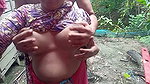 A muslim boy fuck hindu boudhi in the jongal