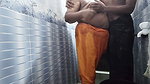Desi babe enjoys a relaxing bath