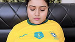Step brother fucking his beautiful step sister while betting on a football game.(Full Bangla Audio)