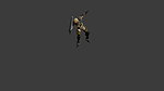 a girl dancing with sword