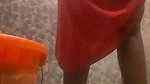 Desi Tamil Naughty Wife Renu Secret Bathroom Nude Tease & Saree Dressing for Company Manager! Indianhotwifex