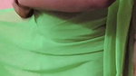 Desi Tamil Slut Wife Renu No Bra Blouse & No Panty Petticoat Saree Tease for Secret Lover! Indianhotwifex