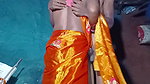 Indian 18 year old couple first time saree wearing sex.18 years old couple first time saree wearing