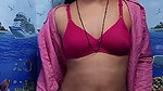 Indian Hot Desi schoolgirl Changing uniform And masterbating. Indian desi selfie video