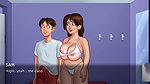 MILF STEP-MOM WAS SURPRISED! I FUCK HER IN SWIMSUIT! SUMMER TIME SAGA