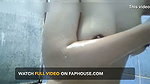 Teen Step Stepdaughter Taking Shower