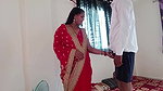 The electrical shop owner came to Riya Bhabhi’s house to put a bulb when Riya Bhabhi grabbed his penis and started sucking it and did it