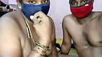 South Indian Tamil Aunty Show Her Big Boobs With Husband