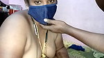 South Indian Tamil Aunty Show Her Big Boobs With Husband