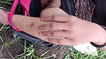 Gaon ki desi bhabhi khule khet me chut mein ungali kr sex ke liye tadap rhi apne devar se chudna kie liye doki ho rhi